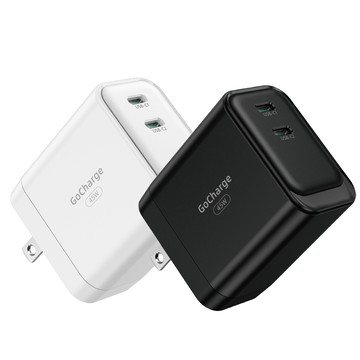 innostyle 45W 雙孔 Type-C+USB GaN 氮化鎵 PD快充充電器充電頭 支援iPhone 18/安卓/手機/平板/筆電