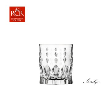 義大利RCR Marilyn瑪莉蓮威士忌杯 340ml無鉛水晶玻璃調酒杯