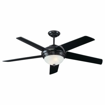 65吋遙控21W吊扇燈 F06-999BK