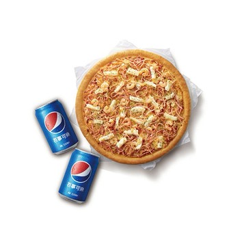 【必勝客】九吋鬆厚小比薩套餐好禮即享券