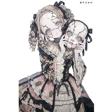 【9 月新品】07-152-0338 人物貼紙 瘋狂哥德萬聖節