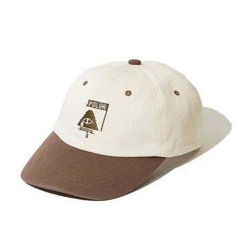 日本POLER x Lesque BASEBALL CAP 街頭潮流聯名棒球帽/米*棕