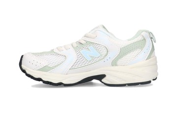 PS NEW BALANCE 530 SHOES WHITE GREEN BLUE