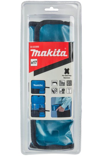 MAKITA 牧田 D-53300 四溝鑽頭 17件組 鑽尾 尖鑿 平鑿 斬尾 電動鑿刀 水泥鑽頭 不織布袋裝