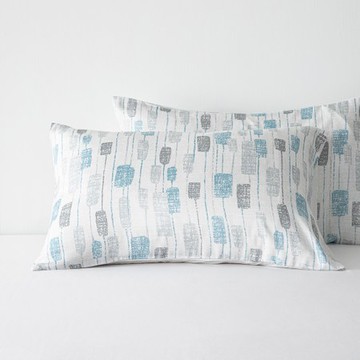 200織天絲美式枕套2入 雅莉安