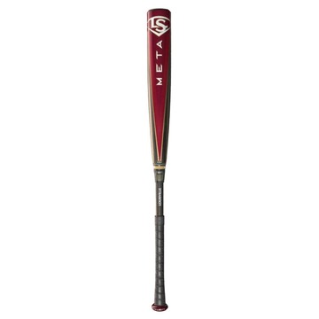 LOUISVILLE Slugger META -3 BBCOR 棒球鋁棒 WBL29660103033  33吋  黑色 + 紅色  1支
