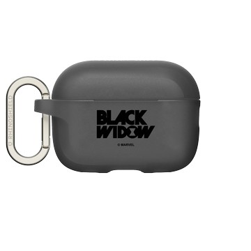 AirPods Pro 2 AirPods Case 黑 - 迪士尼-漫威 Marvel - 黑寡婦-Logo標誌