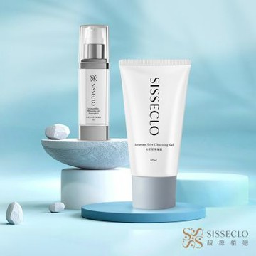 SISSECLO 靚源植戀 夏季私密防護休旅組(私密潔淨凝露120ml、私密肌美白緊緻凝露15ml)