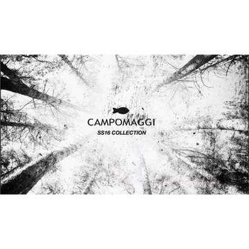 Campomaggi 坎波瑪吉 粗獷做舊 油蠟布拼皮 大號迷彩2Way斜挎包