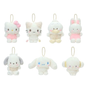 Sanrio 三麗鷗 蓬鬆白雲系列 造型玩偶吊飾