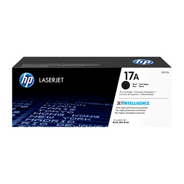hp 惠普 17A 碳粉匣 CF217A JetIntelligence技術 避免重印 適用於 LaserJet Pro  黑色  1個