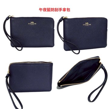 [平輸版] 【COACH】 經典L型拉鍊萬用手拿包 (6款任選) 真品平輸