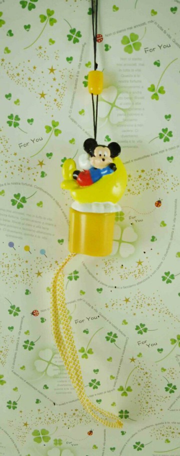 【震撼精品百貨】Micky Mouse 米奇/米妮  吊飾-米奇-黃色 震撼日式精品百貨