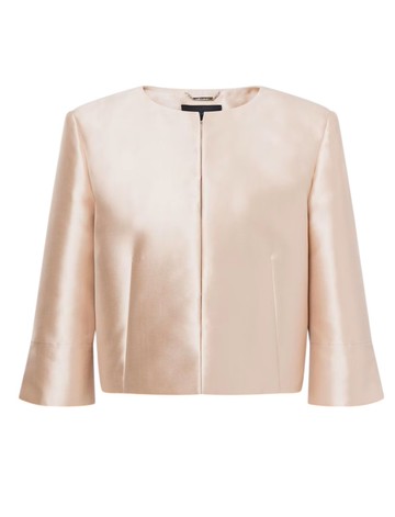 alberta ferretti mikado jacket