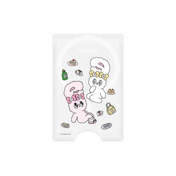 【TOXOXO】艾絲樂小兔午後片刻MagSafe磁吸卡片夾