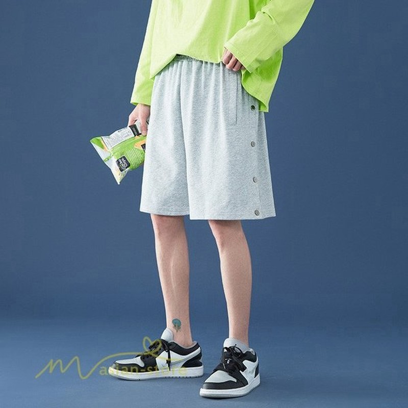 スウェットパンツ メンズ 夏コーデ 21新作 おしゃれ 日常感 5分丈 ハーフパンツ ワイドパンツ ゆったり カッコイイ お出かけ 運動着 ショー 通販 Lineポイント最大get Lineショッピング