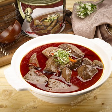 連一 常溫麻辣鴨血鍋底2罐(1700g/罐)(台灣標籤版本)