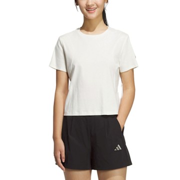 【Adidas 愛迪達】 MT SS TEE 舒爽 簡約風 運動 圓領短袖T恤 女 - JM8819