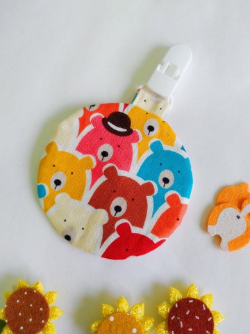 彩色熊熊 圓滿平安符袋 平安符袋 香火袋 彌月禮 平平安安(福袋)