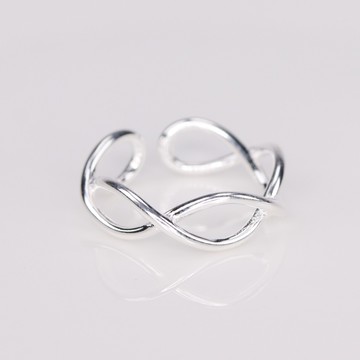 【小Ken先生】韓風｜低致敏｜925全純銀｜尾戒｜DNA的傳承｜戒指