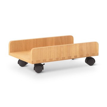 【桐趣】桐事務所實木電腦主機架-原木