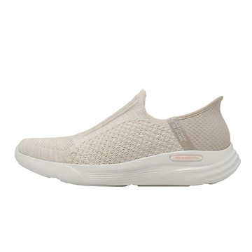 Skechers 健走鞋 Relaxed Fit Sport Slip-Ins 女鞋 米白 套入 150354NAT