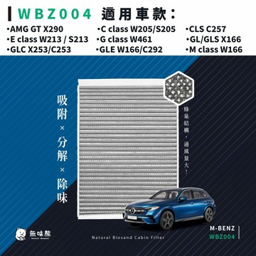 無味熊｜汽車冷氣濾網 賓士 - AMG、Cclass、CLS、Eclass、GLC (外循