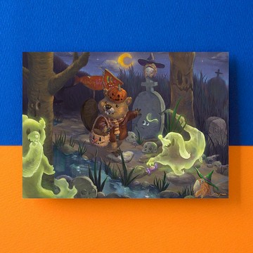 歡迎光臨萬聖派對 / 明信片