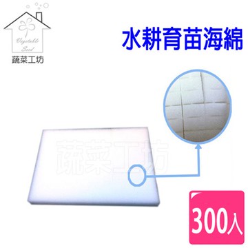 水耕育苗海綿.泡綿(1片內切96塊)水耕海棉.泡棉 300片