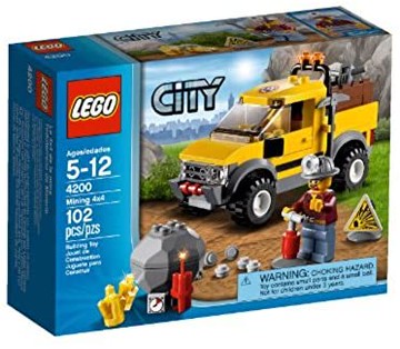LEGO 樂高 City 城市系列 黃金主機 4WD超能卡車 4200