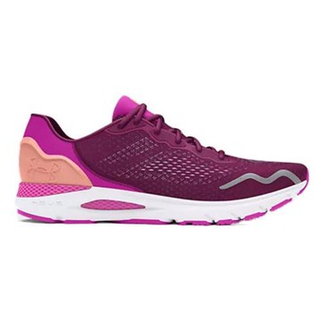 Under Armour UA 慢跑鞋 女鞋 緩震 HOVR SONIC 6 紫紅【運動世界】3026128-500