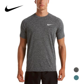 NIKE SWIM Heather 成人男性機能防曬T恤 DRI-FIT 短袖上衣 抗UV NESSA589