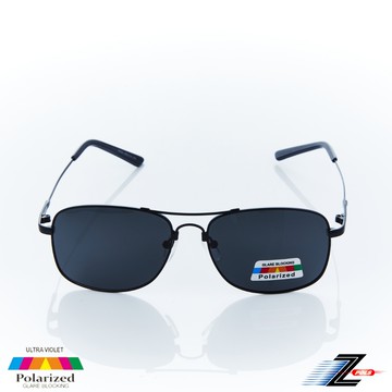 Z-POLS 頂級記憶合金輕量設計消光黑框052 搭Polarized寶麗來 抗UV400偏光太陽眼鏡(抗紫外線偏光)