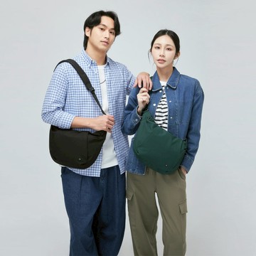 Dayflow側背包(M) 梧桐綠