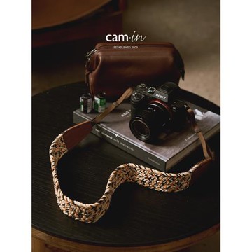 cam-in 多彩編織單反數碼照相機背帶 富士索尼微單攝影肩帶通用型