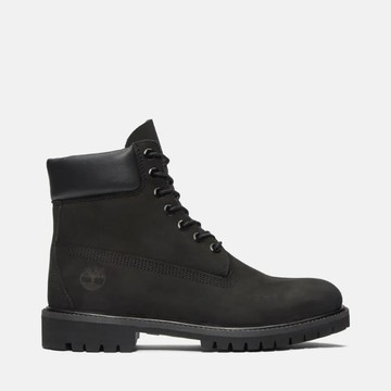 【Timberland】男款黑色Premium防水6吋靴
