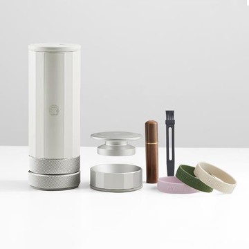 【zeroHero】攜帶型義式萃取咖啡機(專業版)-白色 /電動/義式咖啡/一鍵萃取/20Bar/露營/外出/Type-C充電