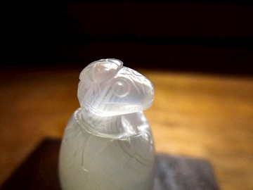 小雕件 小品生肖-蛇 白玉髓