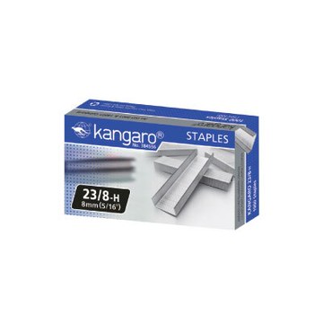 袋鼠 kangaro 23/8-H 釘書針 / 盒【APP滿額下單10%點數(單一帳號最高5000點)】1/31止