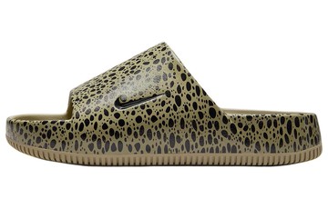 WMNS NIKE CALM SLIDE NEUTRAL OLIVE SAFARI