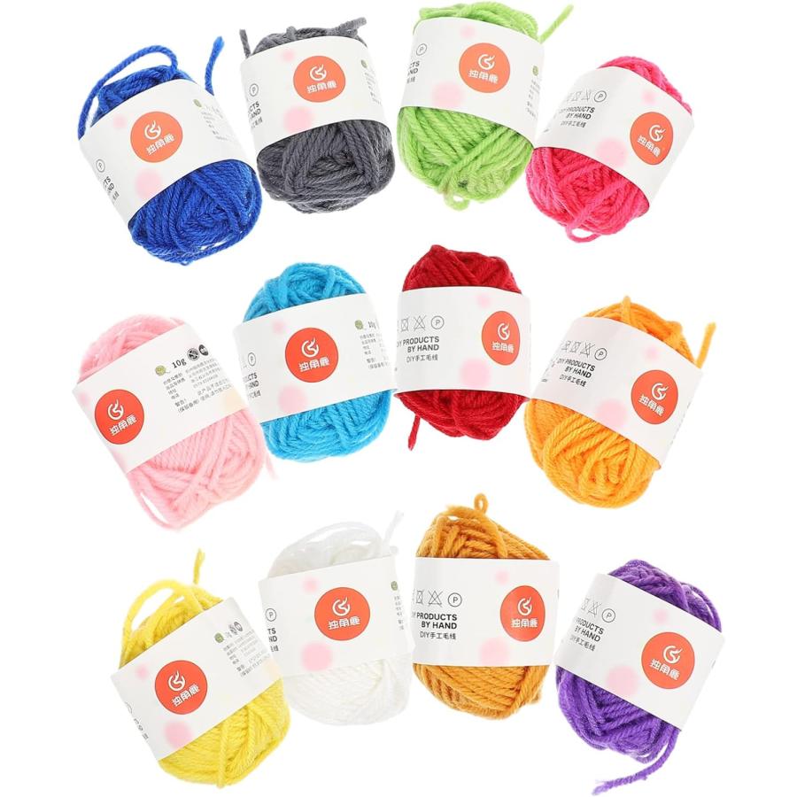 Set Yarn Gadgets for Knitting Supplies Crochet for Crochet Cotton Yarn Crochet Yarn Cotton Knitting Yarn Yarn for Crocheting Crocheting Yarn Knit