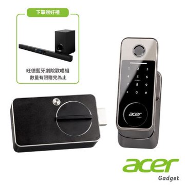 Acer Gadget 智能鎖 碁智鎖 指紋/密碼/虛位密碼/感應卡/鑰匙 ODL101 加贈WONDER 旺德藍牙劇院歡唱組