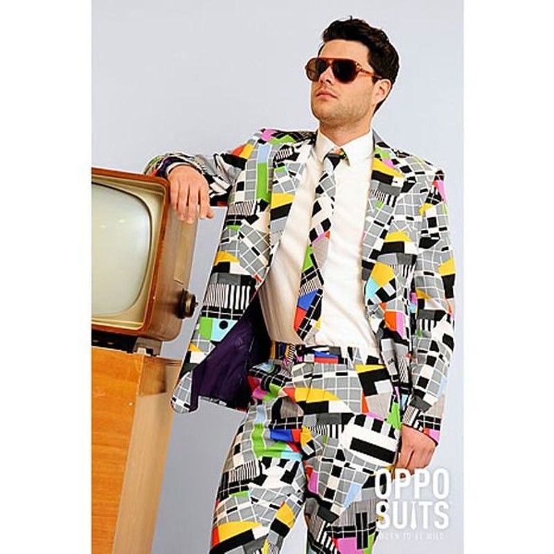 Opposuits オッポスーツ 80年代 カラフル 総柄 派手 ファンシースーツ パーティ コスプレ 仮装 コスチューム 通販 Lineポイント最大0 5 Get Lineショッピング