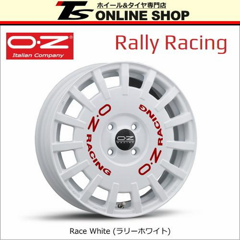 OZ RACING Rally Racing 6.5J-16インチ (45) 4H/PCD100 WH ホイール１本 OZレーシング ラリーレーシング  | LINEブランドカタログ