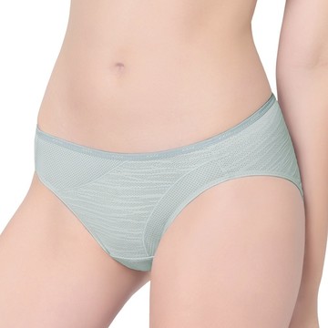 SWEAR 思薇爾 K.K.Fit系列 M-XXL 涼感 舒適 透氣 低腰 三角 女內褲 (流星灰)