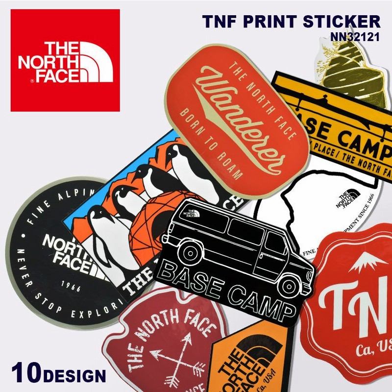 ザ ノースフェイス シール THE NORTH FACE TNF PRINT STICKER ロゴ ラップトップ レトロ アメリカン バス 南極  ゆうパケット可 冬 通販 LINEポイント最大0.5%GET | LINEショッピング