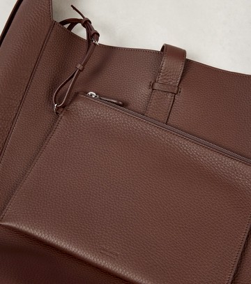 The Row Blake leather shoulder bag