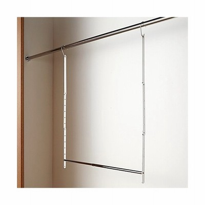 21年7月上旬入荷分予約受付中 収納アップブランコハンガー伸縮式 ワイド Sh 16w クローゼット 調節 便利 高さ 簡単 ラック 変更 2段 通販 Lineポイント最大get Lineショッピング