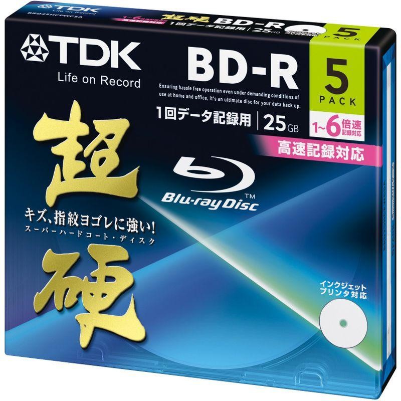 TDK データ用ブルーレイディスク 超硬シリーズ BD-R 25GB 1-6倍速