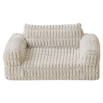 Woolly 波比寵物沙發  48 x 38 x 22cm  淺灰色  1個